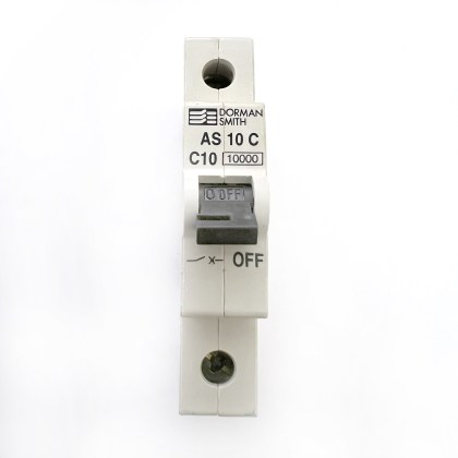 Dorman Smith AS10C Old Style C10 10A 10 Amp MCB Circuit Breaker Type C